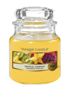 Yankee Candle Tropical Starfruit Mała Świeca 104g YC000297 - Świece - miniaturka - grafika 4