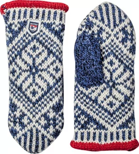 Rękawice narciarskie - Hestra Hestra Nordic Wool Rękawiczki, medium blue/off-white 9 2020 Rękawice narciarskie 63921-260020-9 - grafika 1