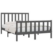 Łóżka - Szare skandynawskie łóżko 120x200 cm - Ingmar 4X - miniaturka - grafika 1