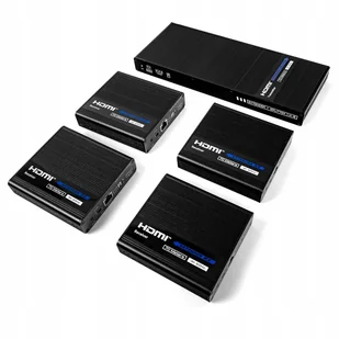 Rozgałęźnik 1/4 HDMI po LAN PoE SPH-RIP204 IPCOLOR - Pozostałe akcesoria sieciowe - miniaturka - grafika 1