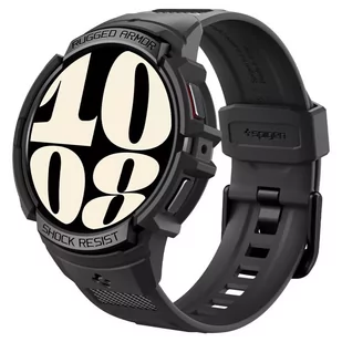 Etui Spigen Rugged Armor ”Pro” do Samsung Galaxy Watch 6 (40 mm) black - Akcesoria do smartwatchy - miniaturka - grafika 3