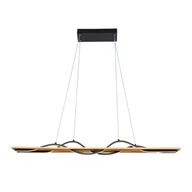 Lampy sufitowe - Conato lampa wiszaca 2xLED/35W czarna PND-23848-30W-BK-GD - miniaturka - grafika 1