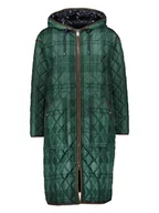 Kurtki damskie - Woolrich Parka w kolorze zielono-brązowym - miniaturka - grafika 1