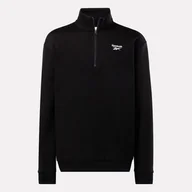 Bluzy męskie - Bluza męska Reebok Left Chest 100070404 czarna R.M - miniaturka - grafika 1