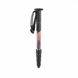 Manfrotto Element MII Alu czerwony monopod MMELMIIA5RD - Monopody - miniaturka - grafika 1