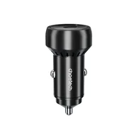 Ładowarki samochodowe - Ładowarka samochodowa USB-C USB-A PD 60W z podświetleniem LED Choetech - miniaturka - grafika 1