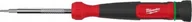 Śrubokręty - Milwaukee MILWAUKEE WKRĘTAK PRECYZYJNY TORX 4w1 - miniaturka - grafika 1