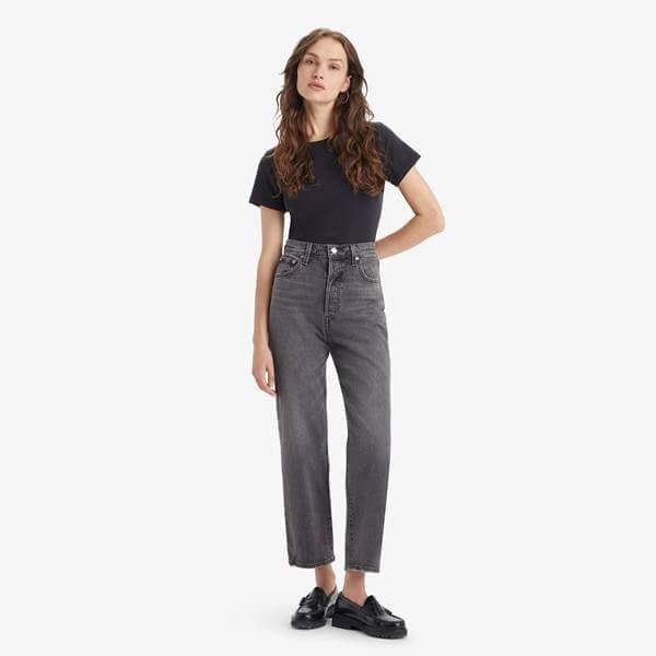 LEVI'S JEANSY PROSTE SZARE Z PRZETARCIAMI KLASYCZNE 29/29 XTA
