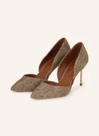 Czółenka - Kurt Geiger Czółenka Bond 90 Z Ozdobnymi Kamykami beige - miniaturka - grafika 1