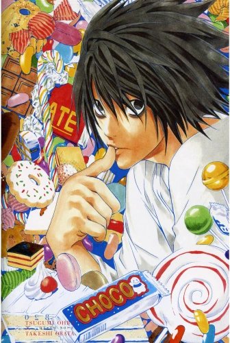Plakat Anime Death Note DN_130 A2 Custom Manga