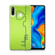Etui i futerały do telefonów - Etui na telefon komórkowy dla serii Apple Google Pixel Etui ochronne Bumper Case Ultra Thin, Model: Apple iPhone 11 Pro, Wybierz projekt: Be Happy Green - miniaturka - grafika 1