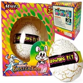 Figurki dla dzieci - Jajko Jajo Wielkanocne Króliczek Wielkanocny Wykluwający Rosnący Zajączek - miniaturka - grafika 1