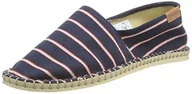 Espadryle damskie - Havaianas Sandały unisex Origine IV z nadrukiem espadryle na koturnie, Piaskowy, granatowy, czerwony, 12 UK Narrow - miniaturka - grafika 1