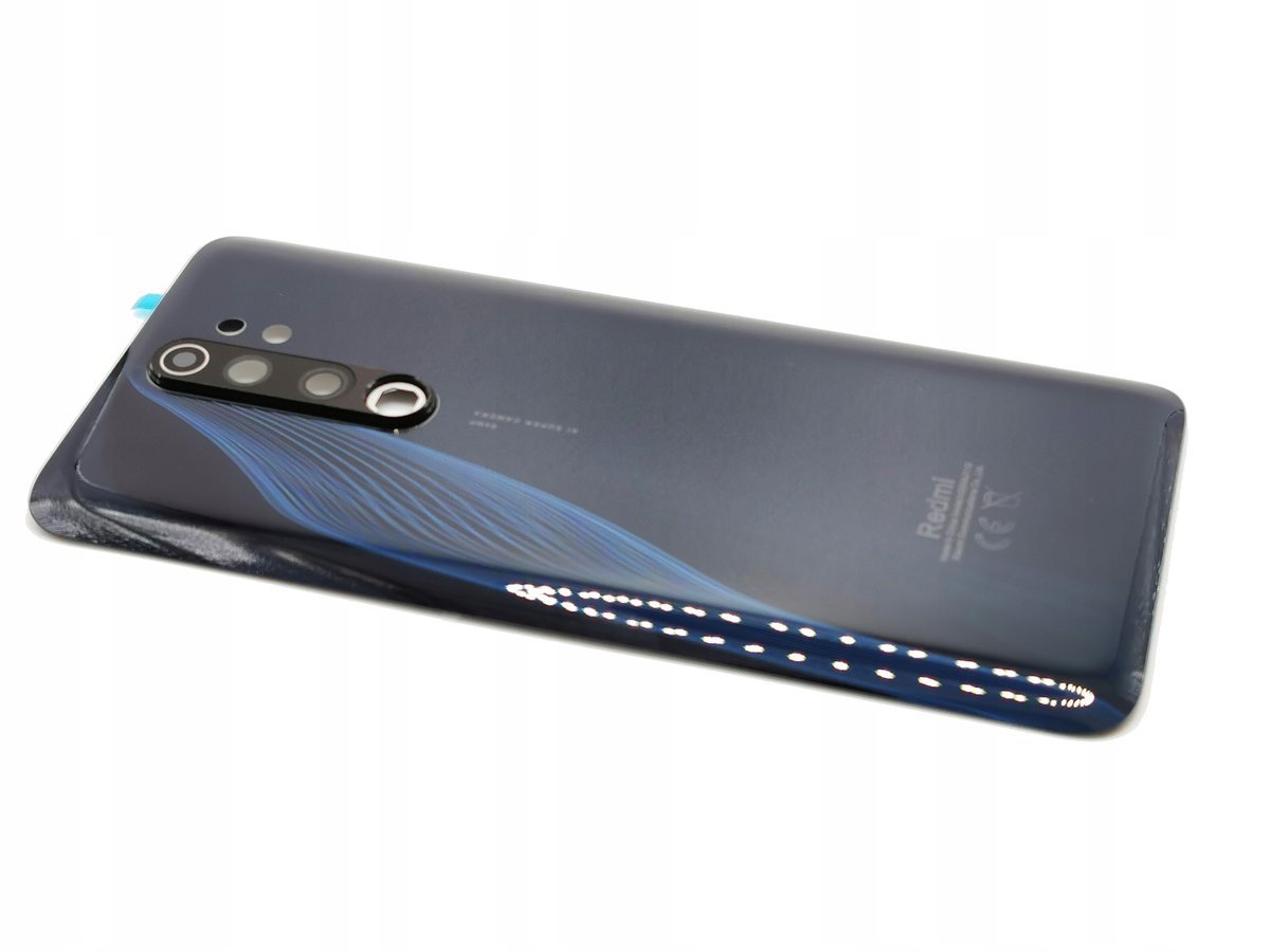 OBUDOWA PANEL TYŁ SZKŁO APARATU DO XIAOMI REDMI NOTE 8 PRO M2004J11G SZARY
