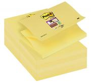 Gadżety  do biura - Karteczki Post-It Super Sticky Z-Notes 76 X 127 Mm R350-12ss-Cy Żółte (90) - miniaturka - grafika 1