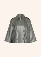 Moda i Uroda OUTLET - Max Mara Kurtka Skórzana Tenace gruen - miniaturka - grafika 1