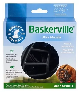 Baskerville Kaganiec Ultra-4 czarny - Kagańce dla psów Baskerville Kaganiec Ultra-4 czarny - Kagańce dla psów - miniaturka - grafika 1
