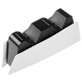 Stacja dokująca FIXED pro dva bezdrátové ovladače DualSense PlayStation 5 (FIXPS5-DCC-BW) Czarna/Biała - Kontrolery do Playstation - miniaturka - grafika 1