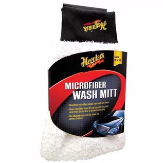 Akcesoria do mycia samochodu - MEGUIARS Microfiber Wash Mitt - rękawica z mikrofibry do mycia samochodu - grafika 1