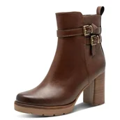 Kozaki damskie - Marco Tozzi Damskie 2-25498-45 modne kozaki, koniak, 40 EU, koniak, 40 EU - miniaturka - grafika 1