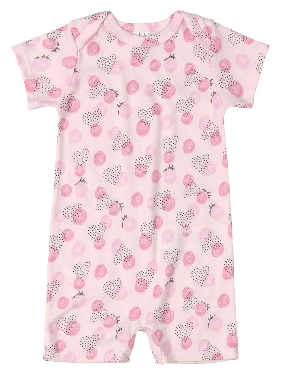 Dziewczęcy rampers różowy Up Baby r.80