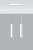 Lampy sufitowe - Sollux Lighting Lampa wisząca LAGOS 2 biały - miniaturka - grafika 1