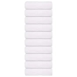 vidaXL Ręczniczki, 10 szt., białe, 30x30 cm, 360 g/m², bawełna 100% - Ręczniki - miniaturka - grafika 1