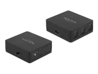 Inne akcesoria audio-wideo - DeLOCK Przełącznik S/PDIF TOSLINK 1 w 3 zasilanie USB - miniaturka - grafika 1