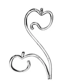 Pozostałe akcesoria do uprawy roślin - Podpórka do storczyka 59 cm transparent - miniaturka - grafika 1