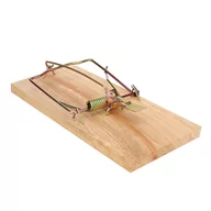 Zwalczanie i odstraszanie szkodników - Myszołapka Łapka Na Myszy Drewniana Pułapka - miniaturka - grafika 1