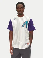 Koszule męskie - Nike Koszula CO25-DIC1-DIA-A3F Écru Regular Fit - miniaturka - grafika 1