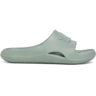 Klapki i japonki damskie - Damskie klapki Under Armour UA W Locker V SL - zielone - UNDER ARMOUR - miniaturka - grafika 1