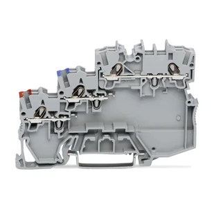 Wago Złączka szynowa do czujników 3-przewodowa 1,5mm2 sprężynowa, raster 7mm, szara 2000-5311 2000-5311 - Kostki, złączki, wtyczki - miniaturka - grafika 1