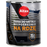 Farby do metalu - Farba do metalu ALTAX 750 ml czarny mat - miniaturka - grafika 1