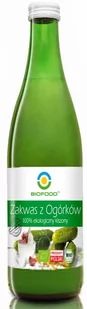 Bio Food Zakwas z ogórków 100% ekologiczny kiszony 500 ml Bio - Soki i napoje niegazowane - miniaturka - grafika 1