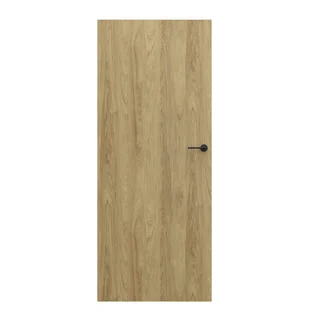 Drzwi wewnętrzne pełne CPL 1.1. z podcięciem wentylacyjnym rekuperacja Hikora naturalny 70 lewe - Drzwi wewnętrzne - miniaturka - grafika 1