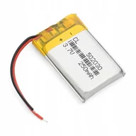 Ładowarki i akumulatory - Akumulator Li-Poly 250Mah 3.7V 502030 - miniaturka - grafika 1