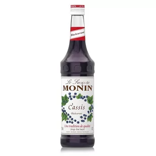 Monin Syrop Czarna Porzeczka Cassis 0,7 l 3052910056292 - Syropy i koncentraty owocowe - miniaturka - grafika 1
