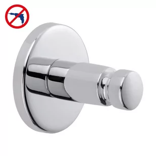 tesa TESA smooz haczyków samoprzylepnych (chromowany, okrągła konstrukcja, wysoka siła przytrzymująca (do 4 kg), 37 MM X 37 MM X 37 MM) - Półki łazienkowe - miniaturka - grafika 2