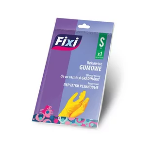 Fixi FIXI Rękawice gumowe - rozmiar S - Inne artykuły czyszczące - miniaturka - grafika 1