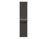 Akcesoria do smartwatchy - Apple Pasek Milanese Loop 46 mm S/M łupek - miniaturka - grafika 1