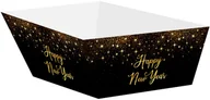 Sylwester - Pudełka na chipsy Sylwestrowe - Sparkling Happy New Year - 4 szt. - miniaturka - grafika 1