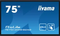 Monitory reklamowe i wyświetlacze - iiyama TE7514MIS-B2AG 75" Monitor dotykowy - miniaturka - grafika 1