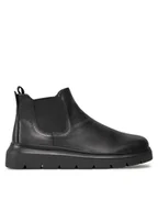 Botki damskie - ECCO Sztyblety 216233-01001_37 Czarny - miniaturka - grafika 1