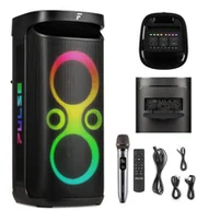 Głośniki przenośne - Głośnik imprezowy boombox LED Pulse130 Fenton one size - miniaturka - grafika 1