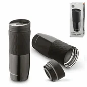 Kubki termiczne - Kubek termiczny termos Konighoffer Russel 480 ml czarny - miniaturka - grafika 1