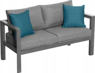 Sofy ogrodowe - DLGTP vidaXL Sofa ogrodowa aluminiowa EVASION - miniaturka - grafika 1