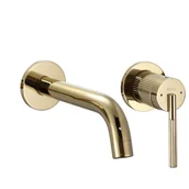 Baterie wannowe i prysznicowe - Rea Bateria podtynkowa Rea Argon Złota + BOX - miniaturka - grafika 1