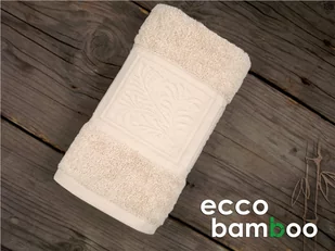 Ręcznik Ecco Bamboo 50x90 Beż Greno - Ręczniki - miniaturka - grafika 1