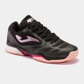 Tenis ziemny - Buty tenisowe damskie Joma T.Set Lady clay black fuchsia 38 - miniaturka - grafika 1